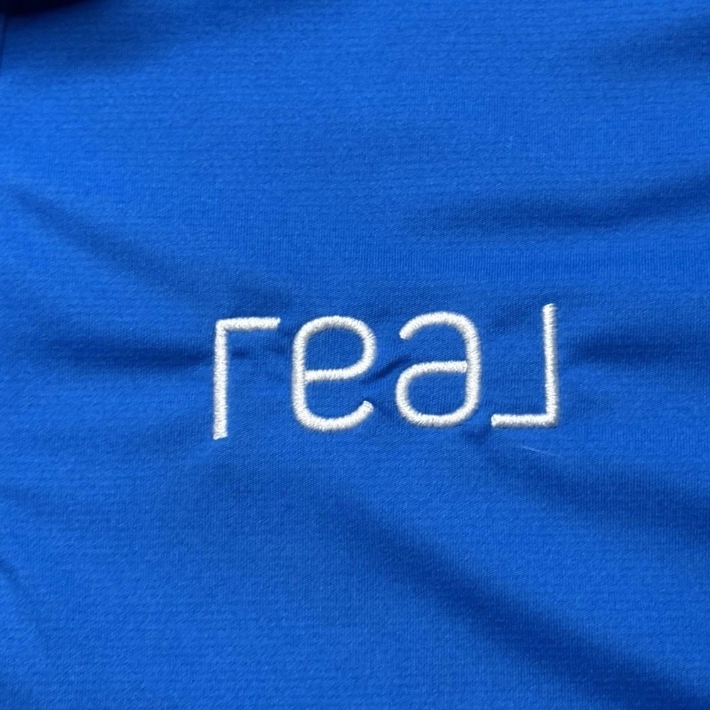 Real Broker, LLC Elevate Men's Royal Blue Polo Shirt Size Small Nice!